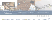 Tablet Screenshot of iridiangroup.com